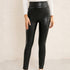 Women's High Waist Stretch Slim Skinny Leather Leggings